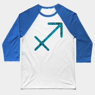 Sagittarius Paisley Zodiac Sign Baseball T-Shirt